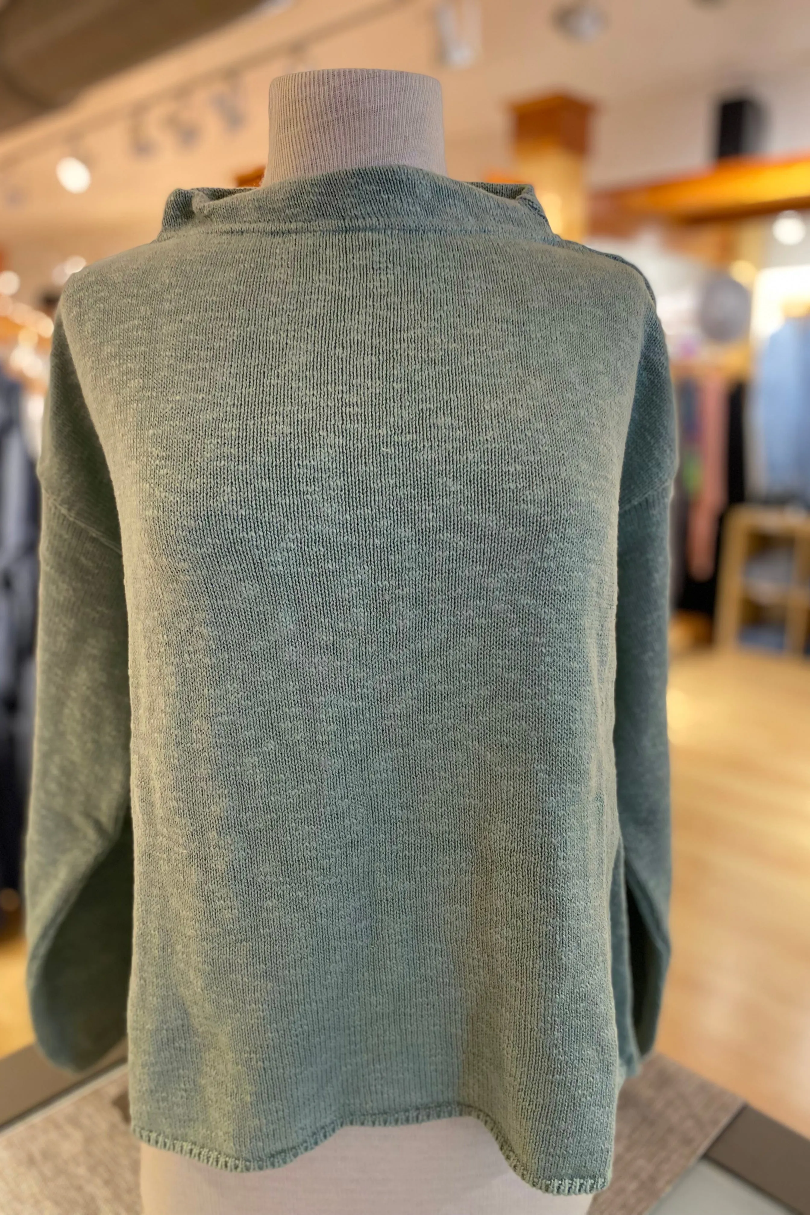 Mock Neck Pullover