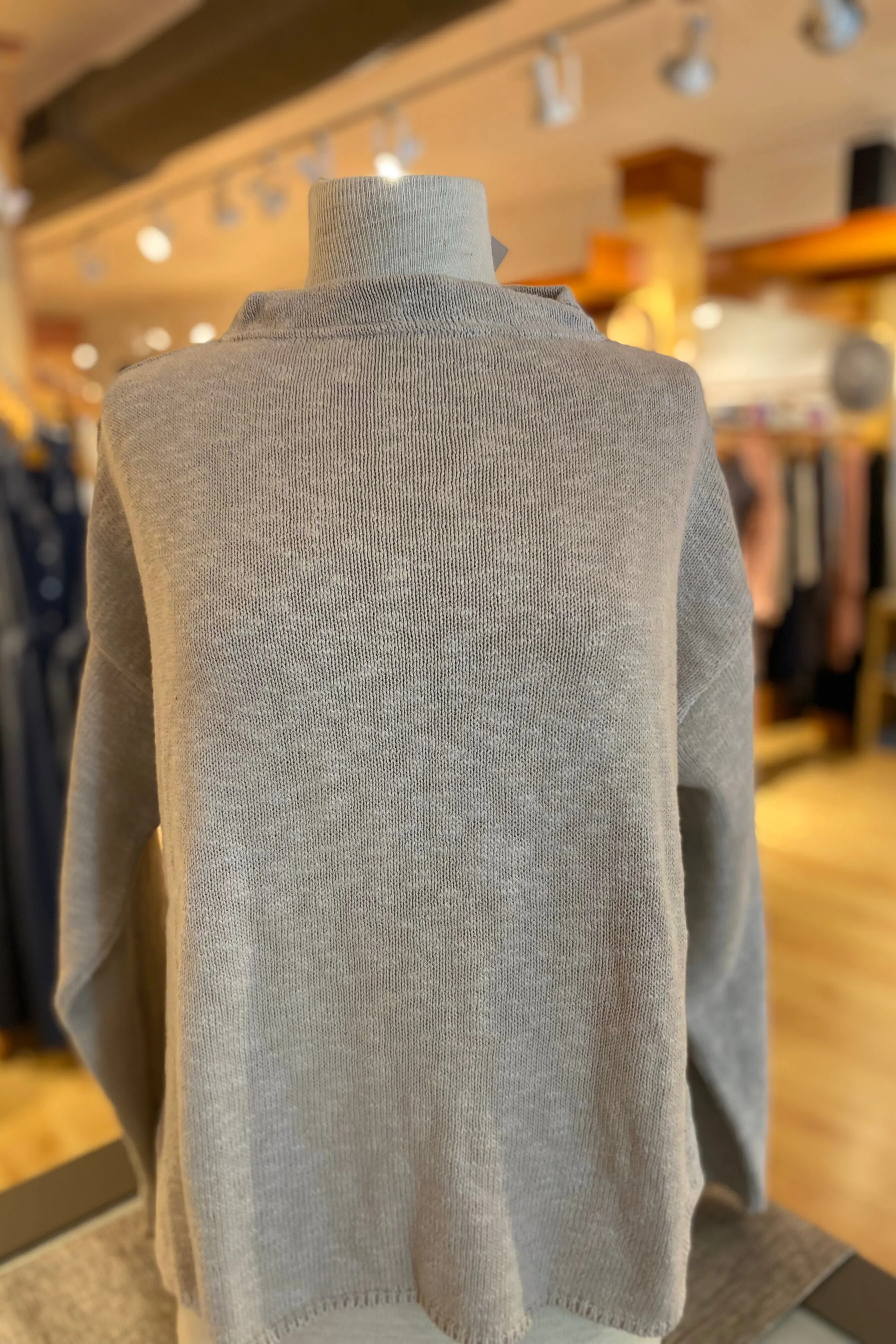 Mock Neck Pullover