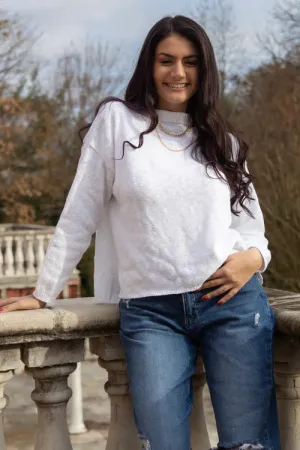 Mock Neck Pullover