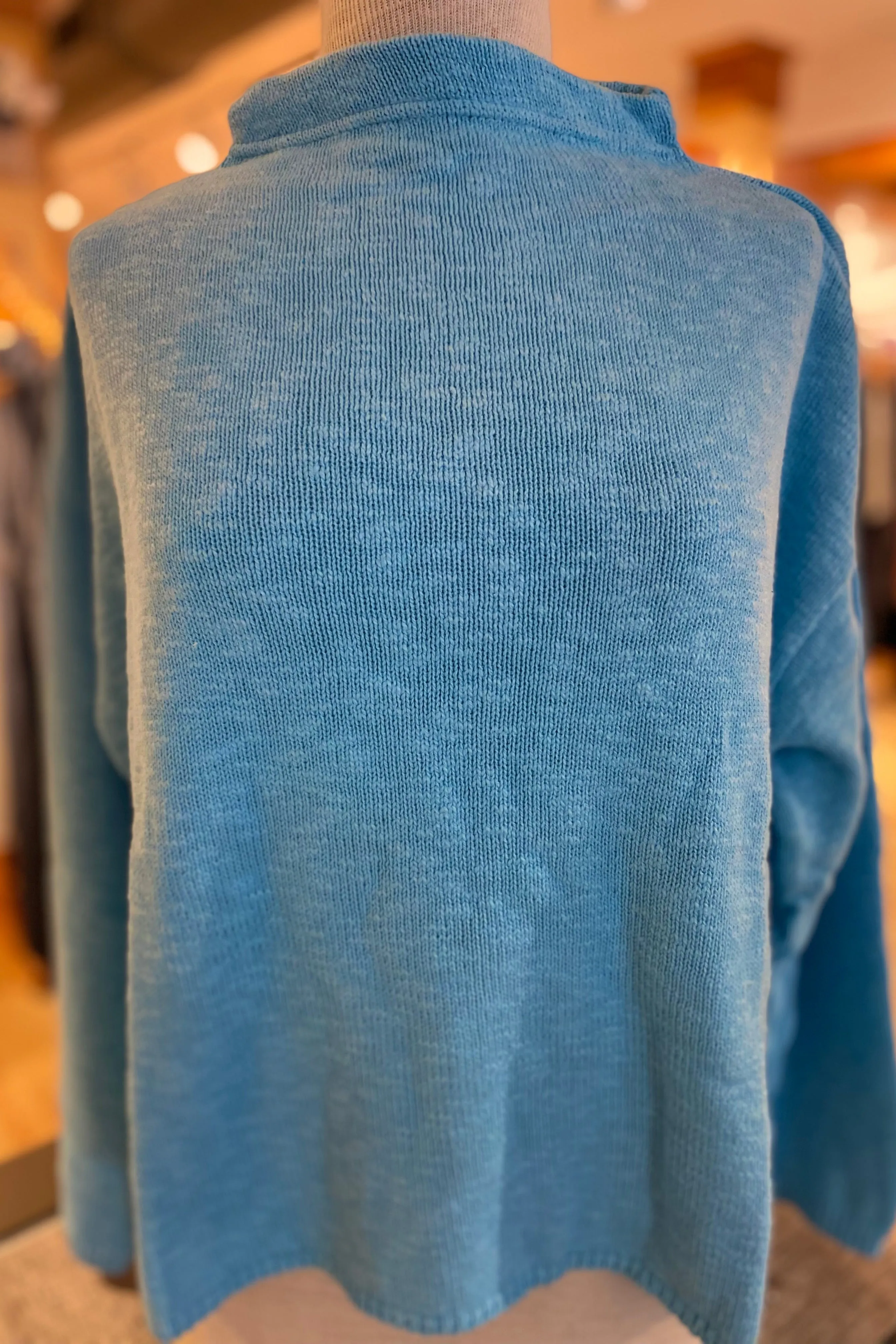 Mock Neck Pullover