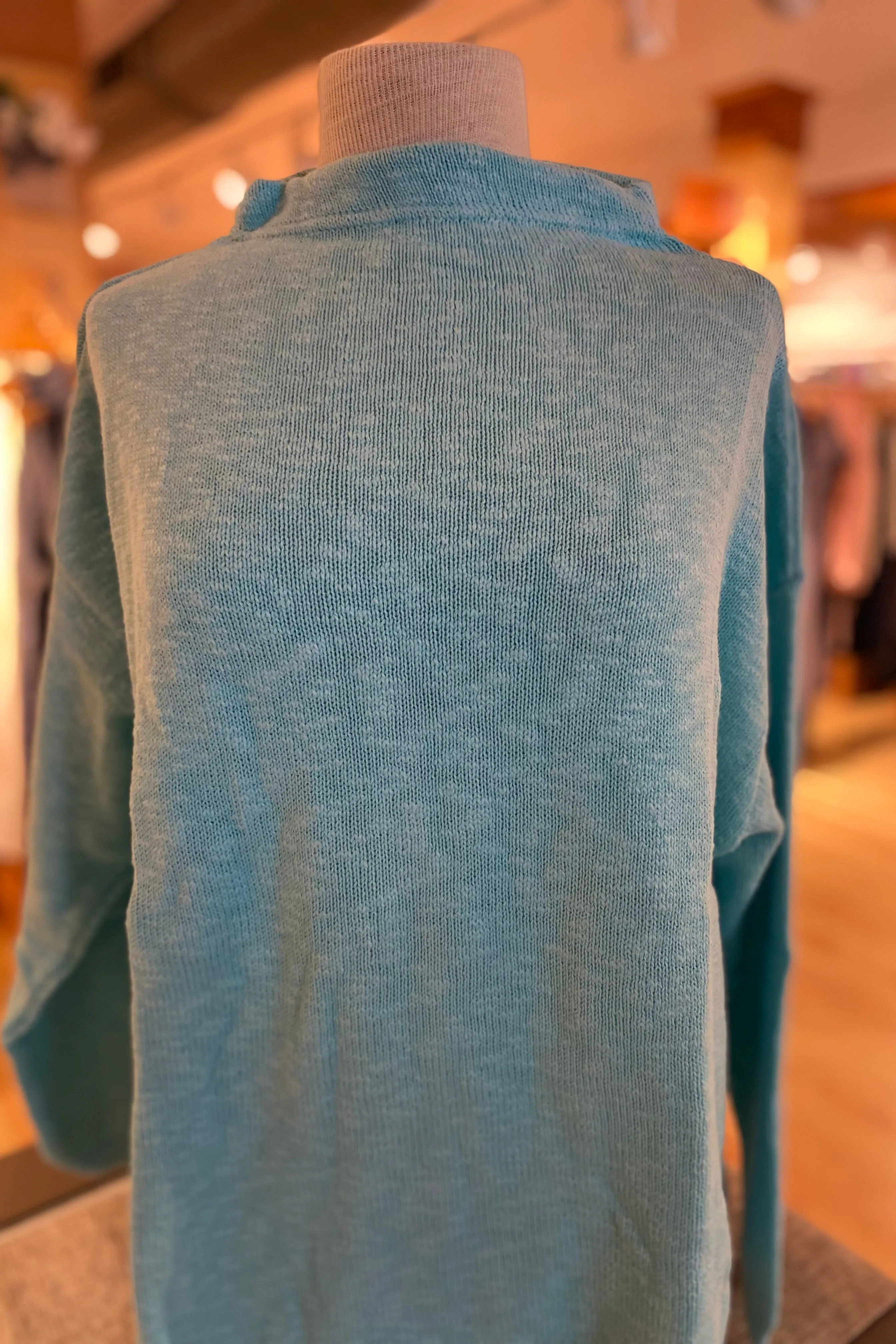 Mock Neck Pullover