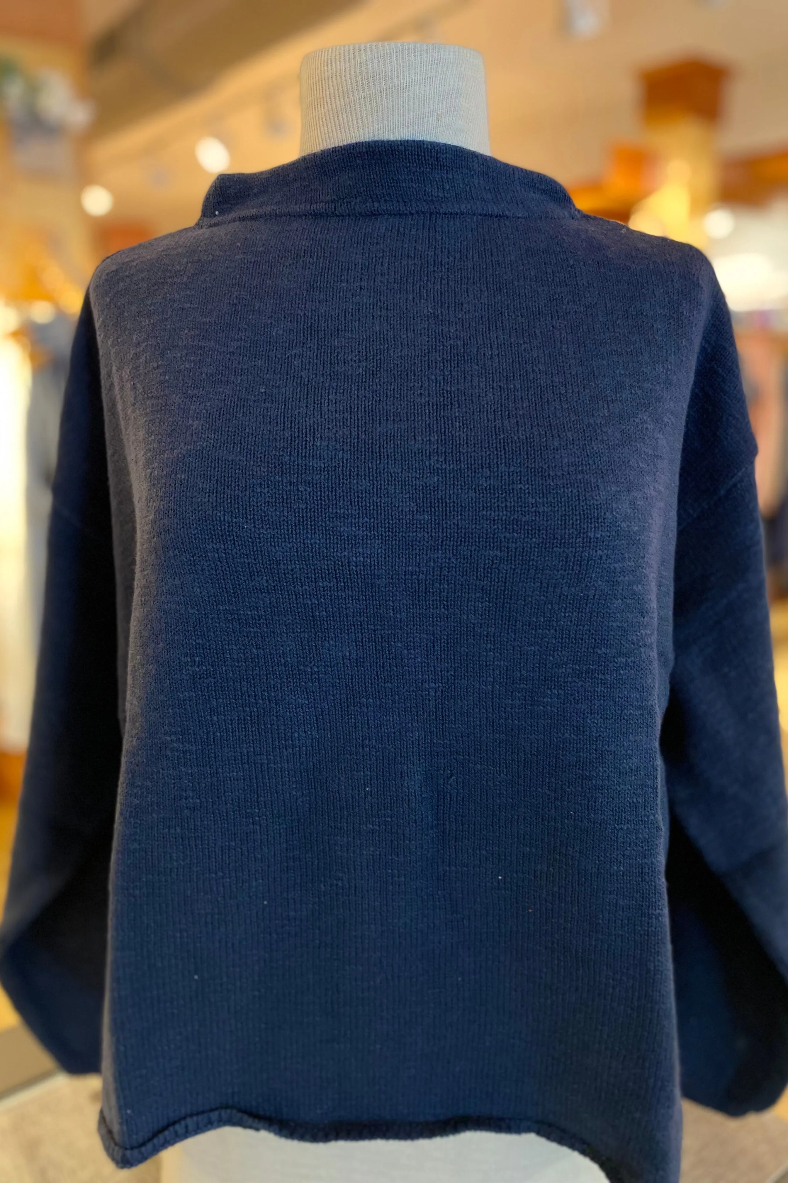 Mock Neck Pullover