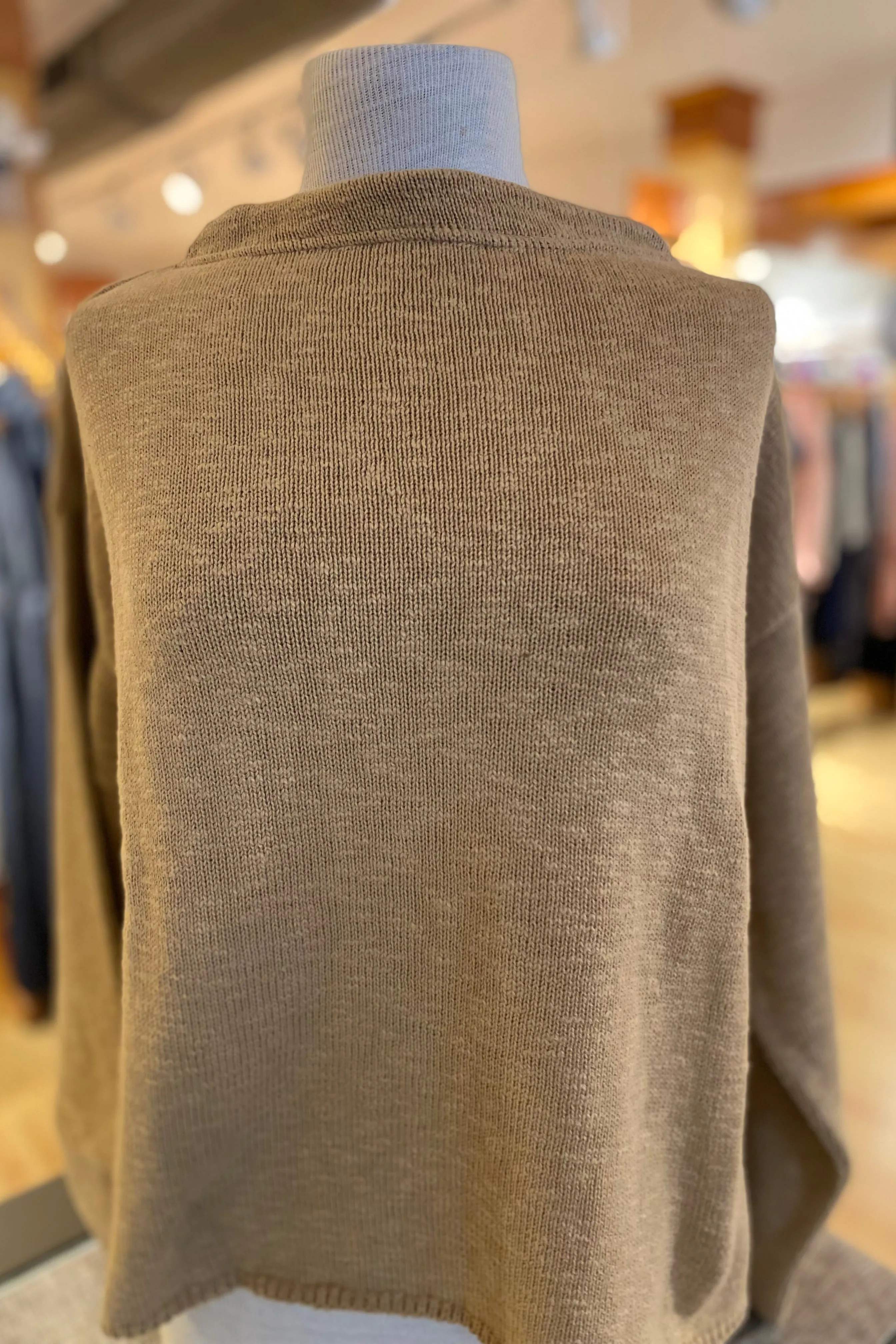 Mock Neck Pullover