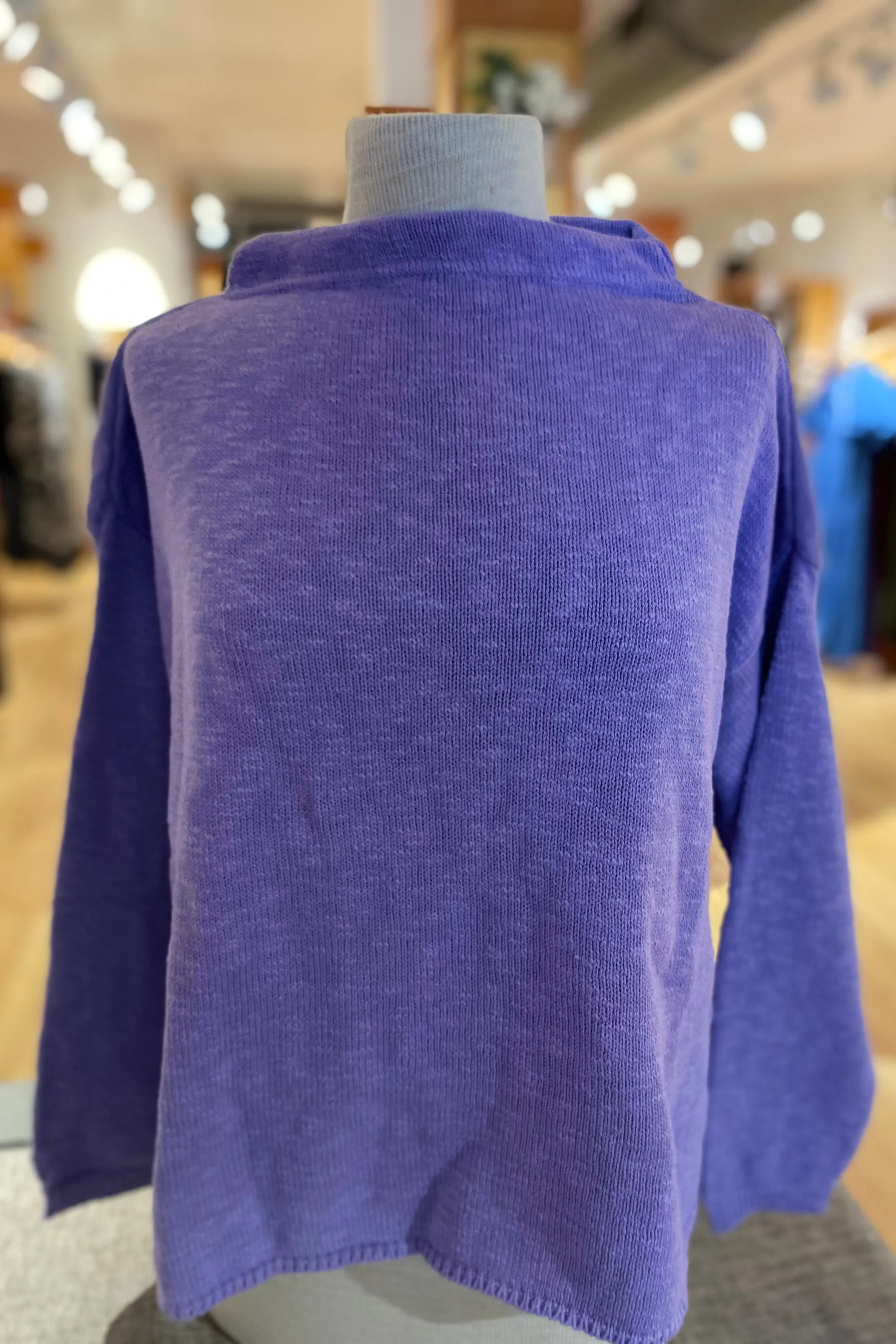 Mock Neck Pullover
