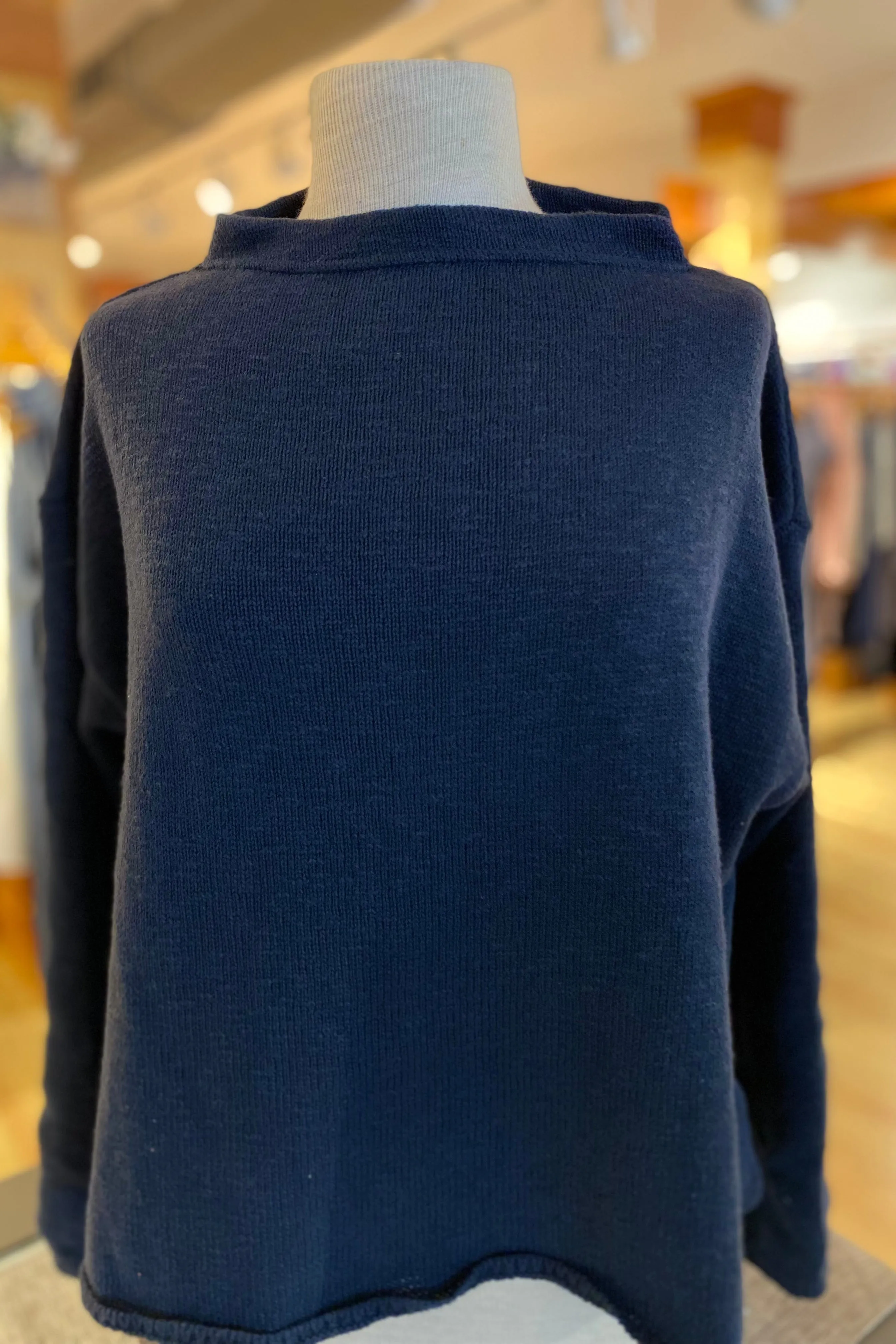 Mock Neck Pullover