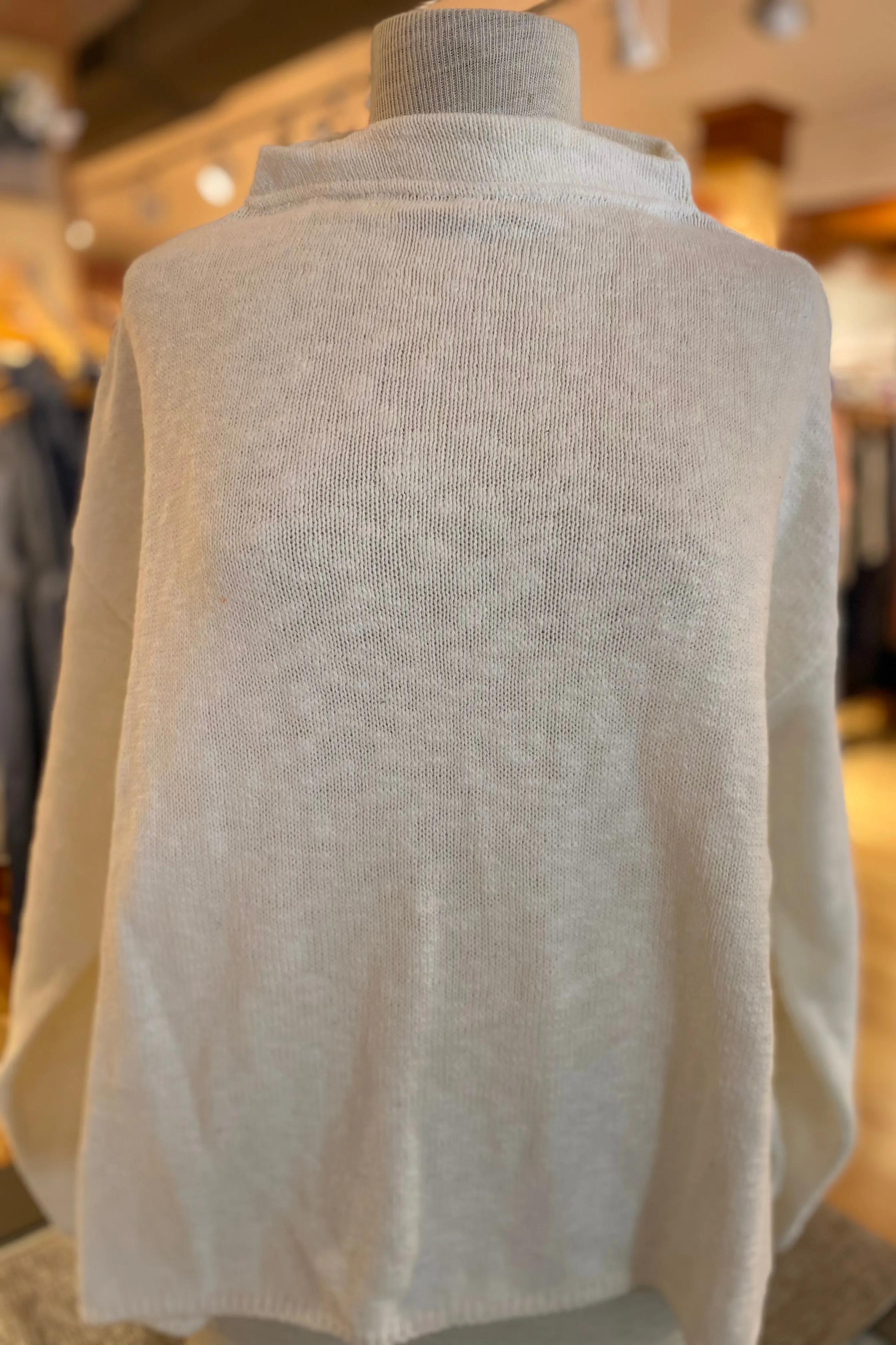 Mock Neck Pullover