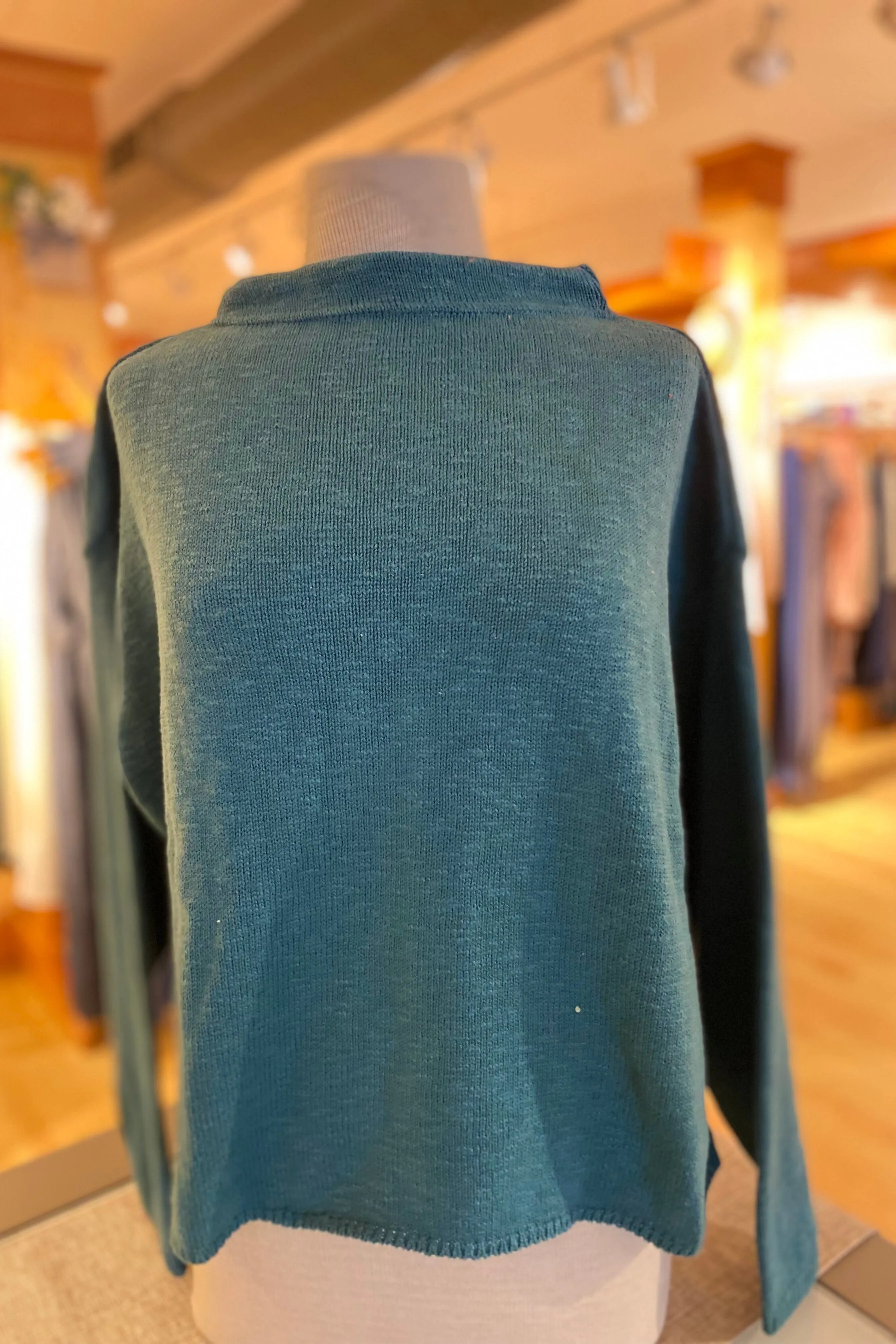 Mock Neck Pullover