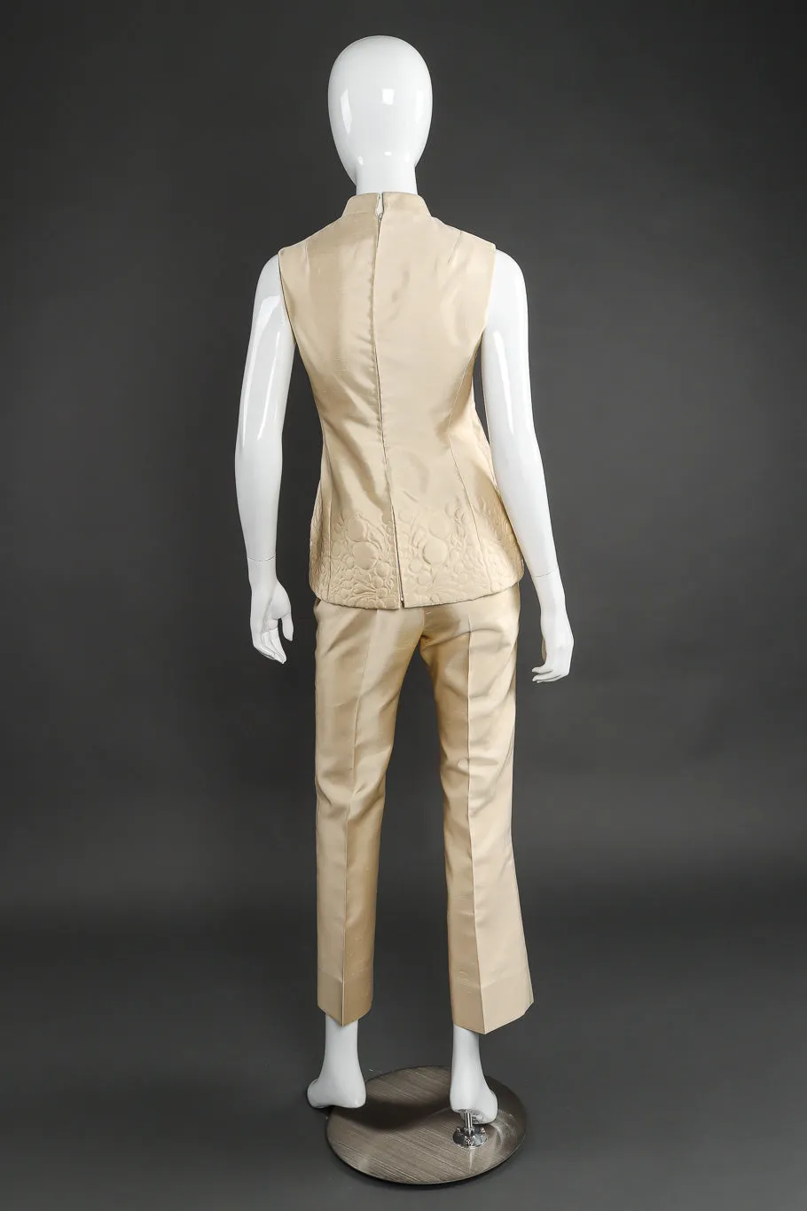 Mod Silk Top and Pant Set