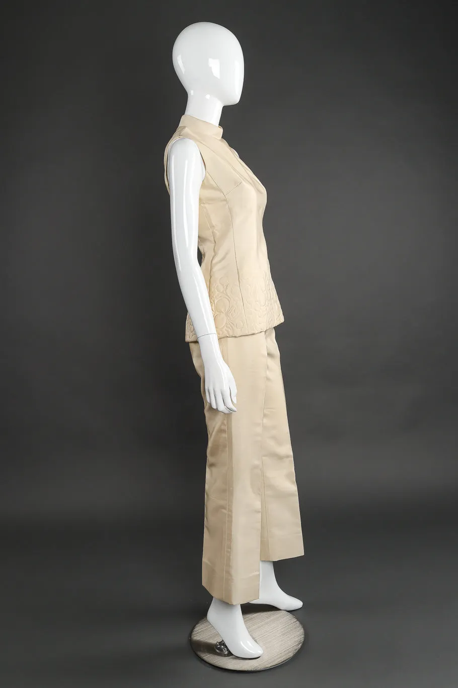 Mod Silk Top and Pant Set