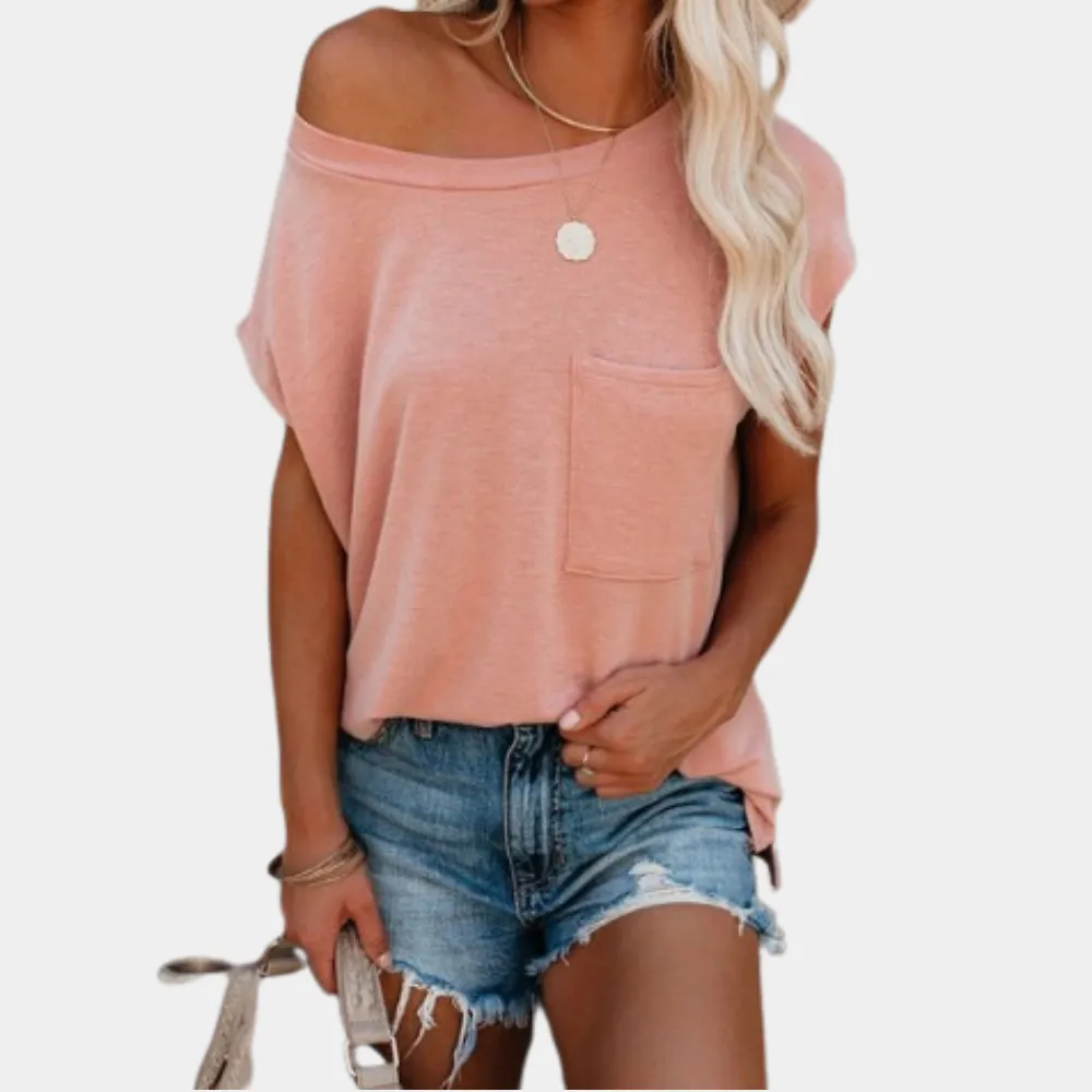Monica - Casual T-Shirt For Ladies - Everyday & Comfortable