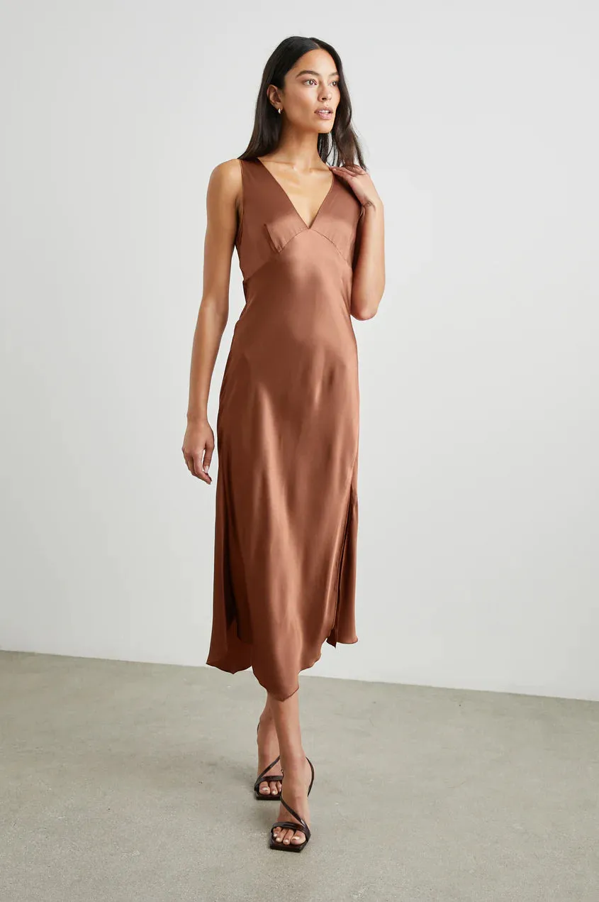Monique dress - Cedar