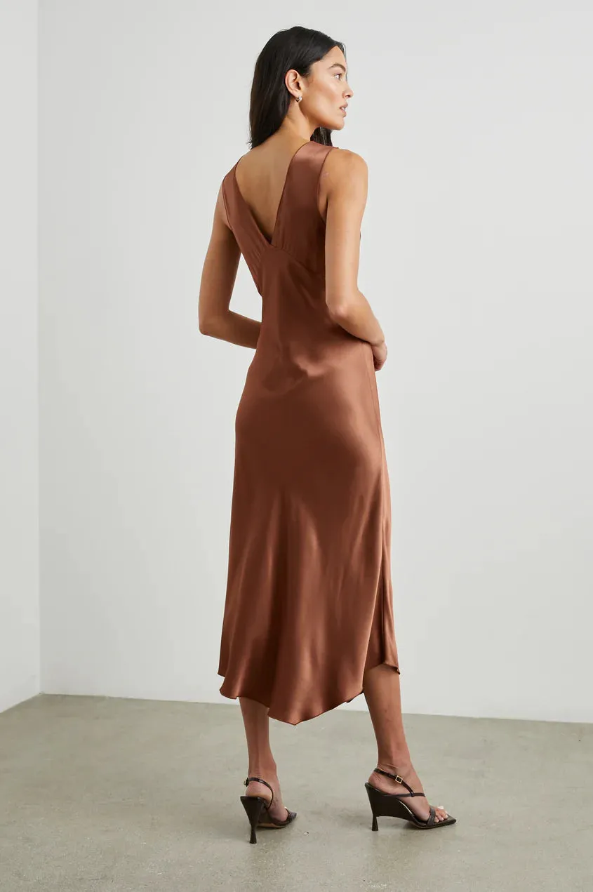 Monique dress - Cedar