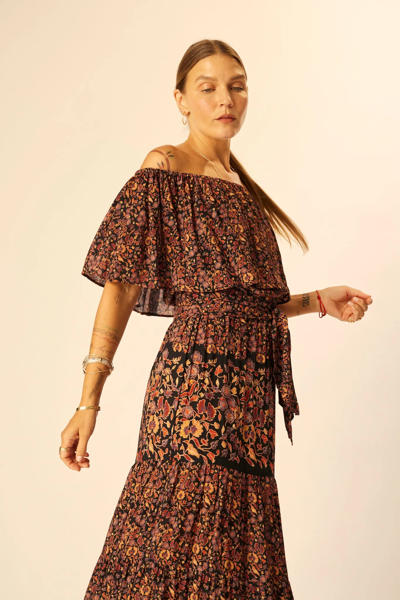 NAOMI DRESS WITH SASH