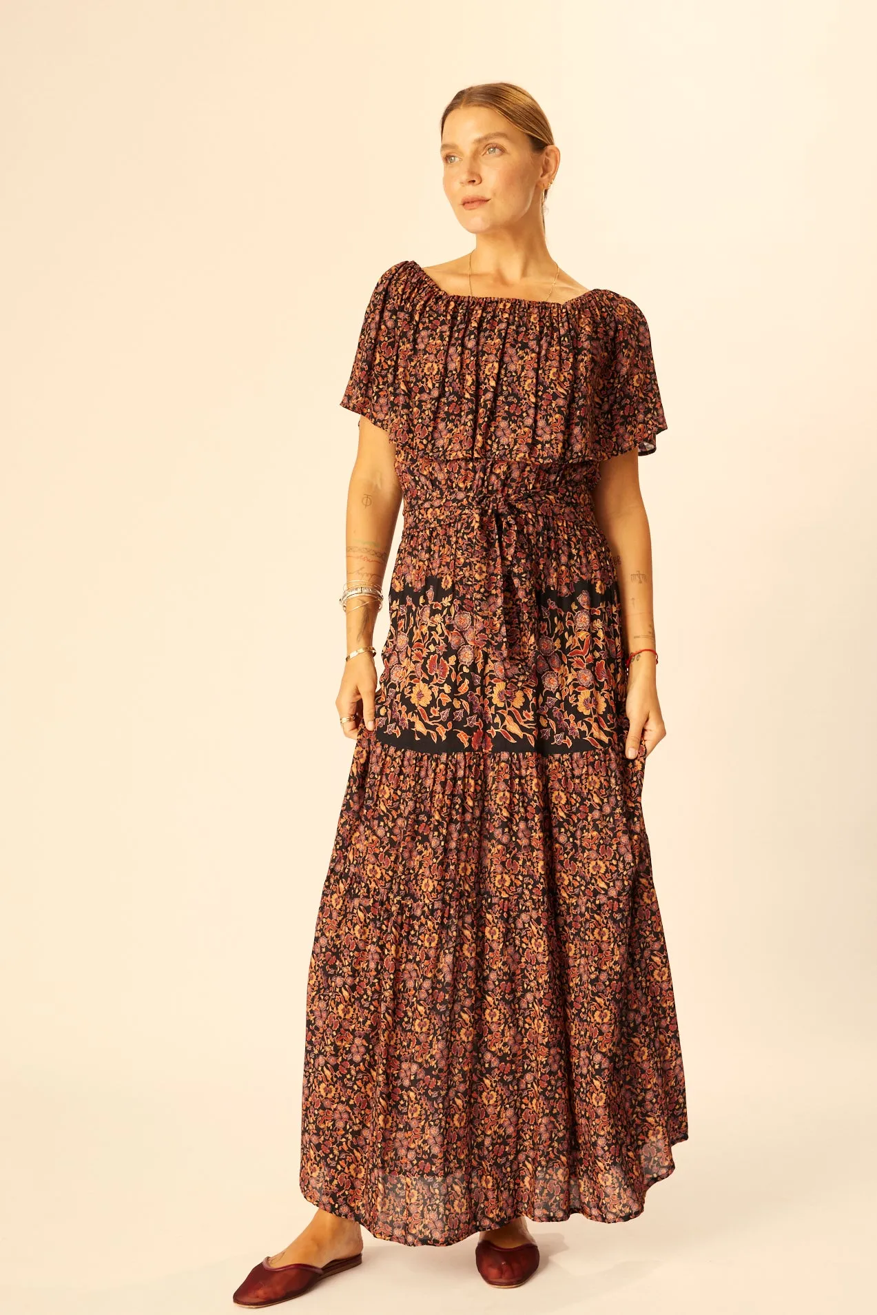 NAOMI DRESS WITH SASH