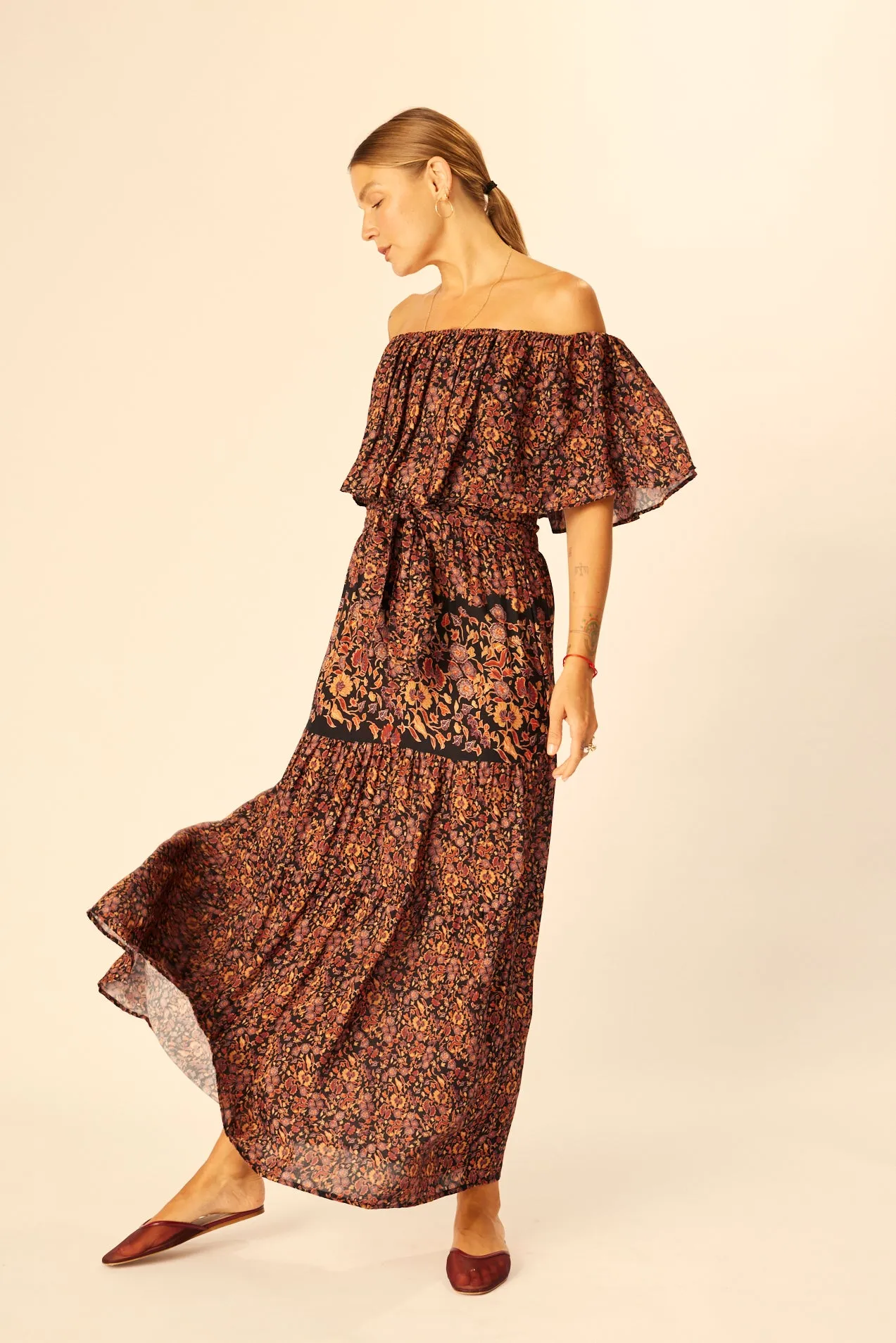 NAOMI DRESS WITH SASH