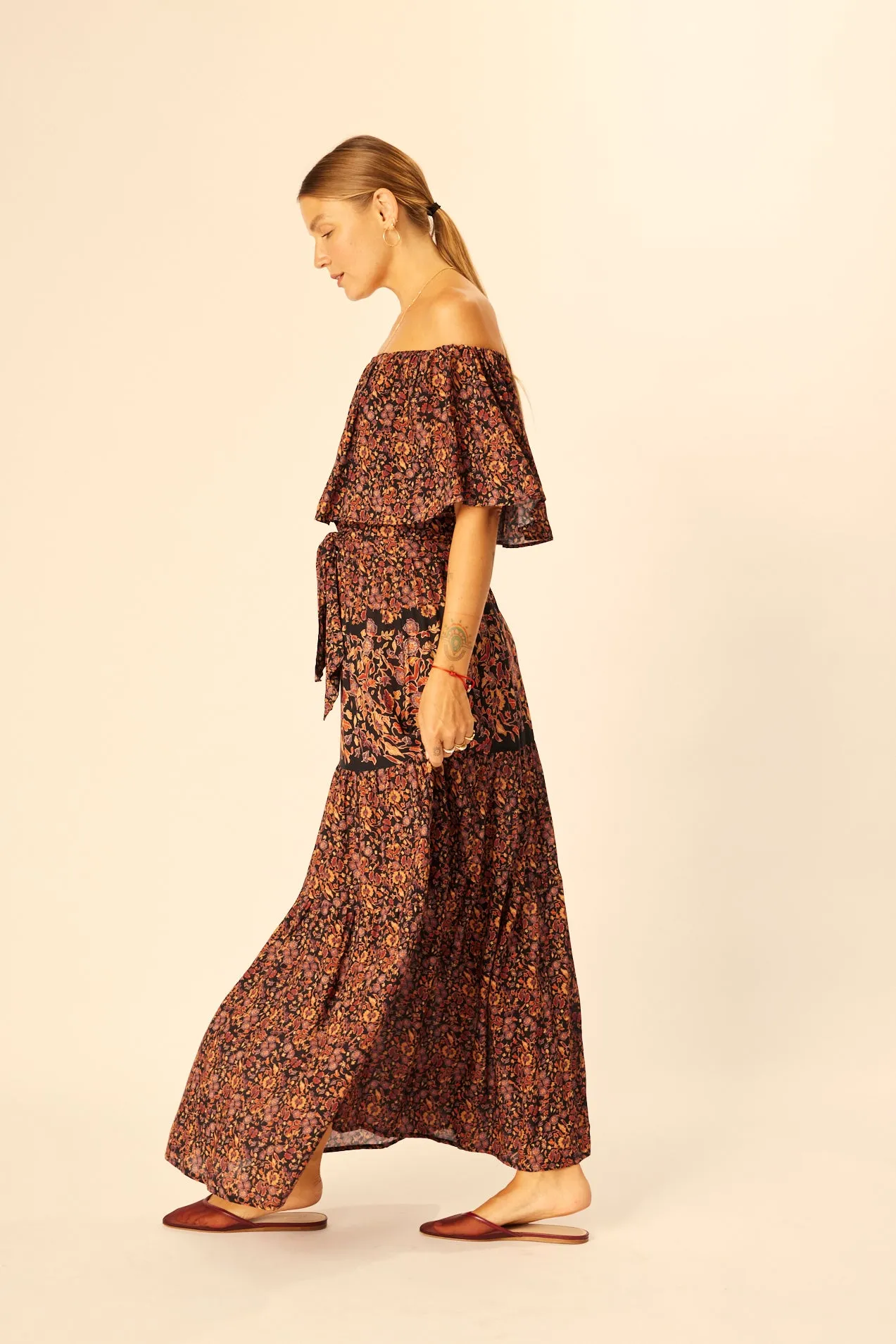 NAOMI DRESS WITH SASH