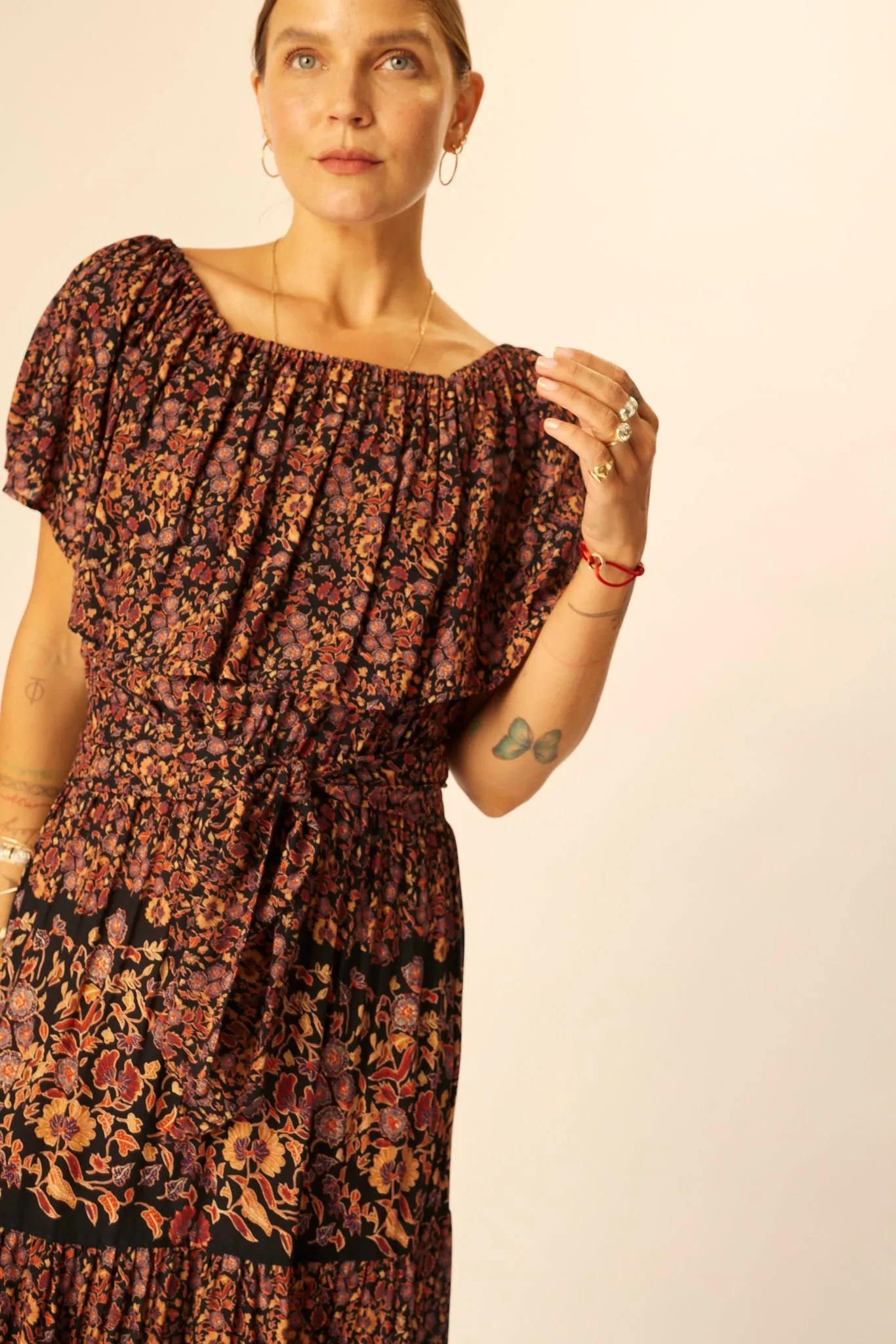 NAOMI DRESS WITH SASH