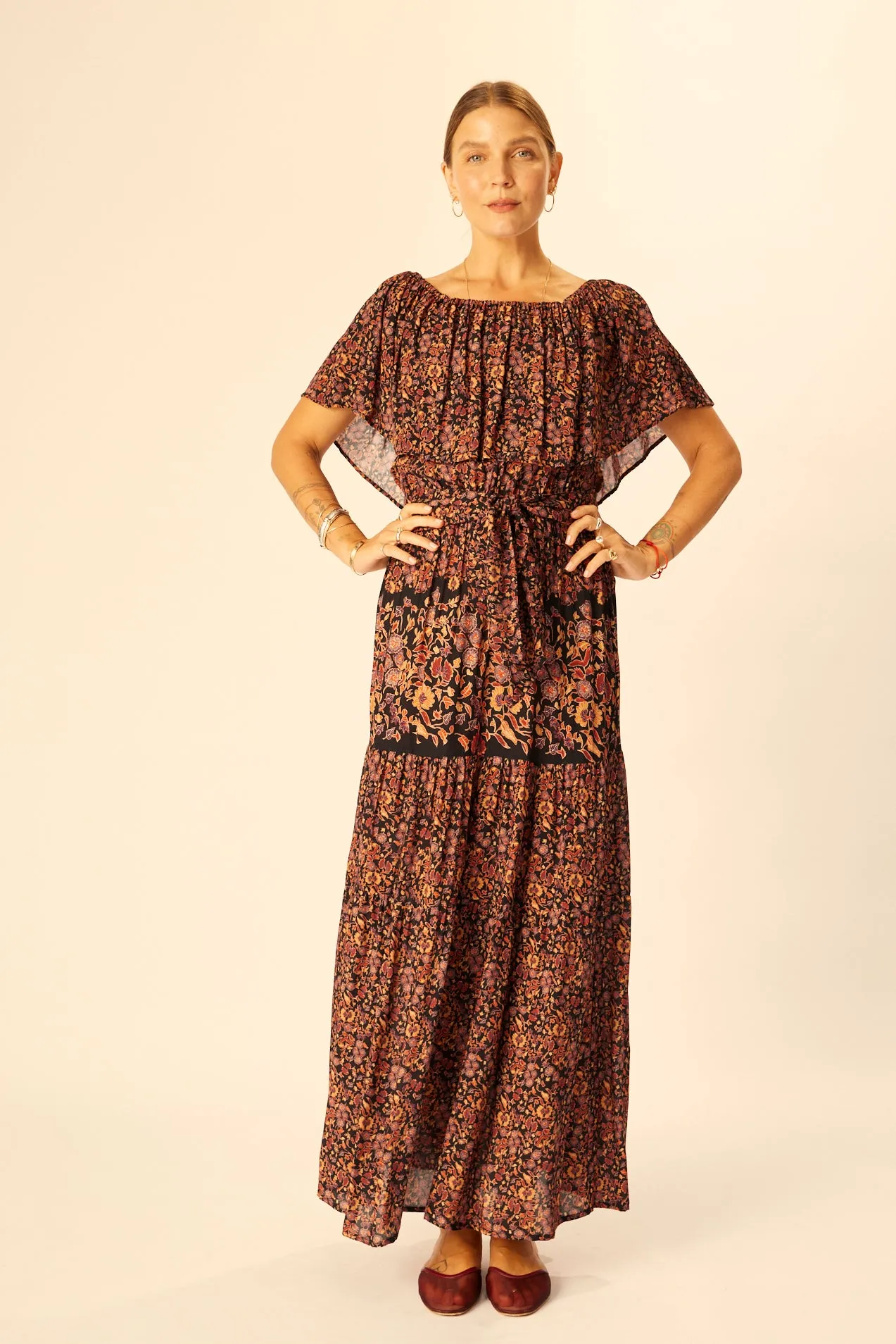 NAOMI DRESS WITH SASH