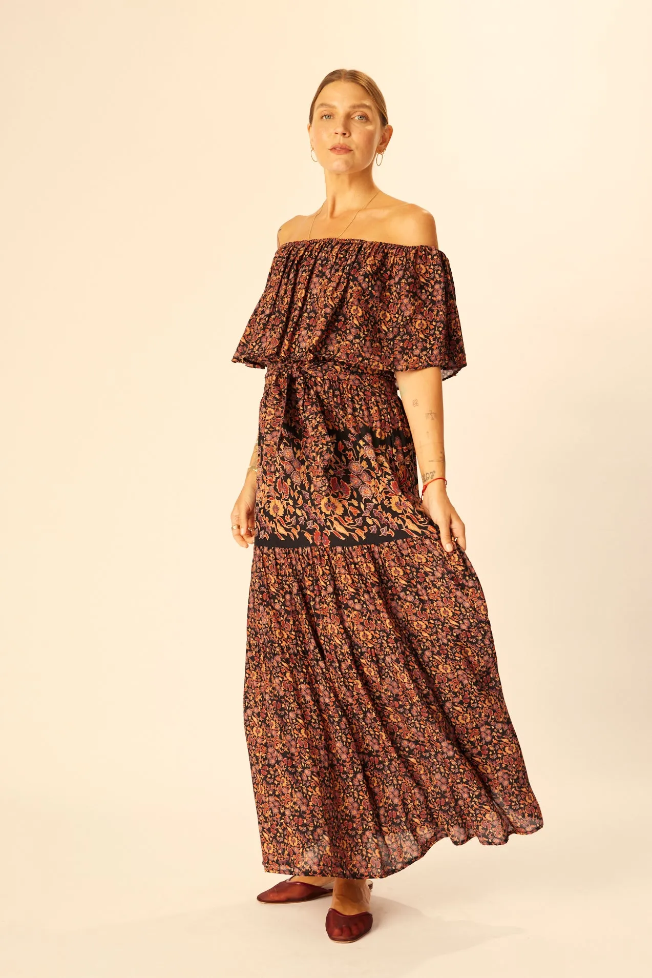 NAOMI DRESS WITH SASH