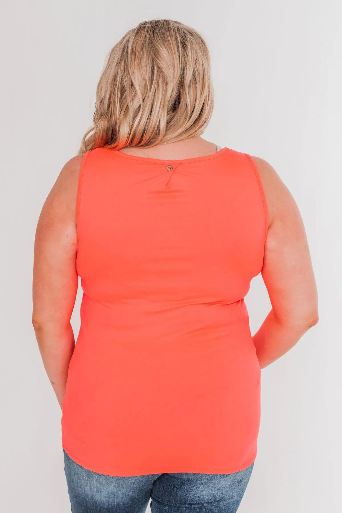 Neon Leopard Pocket Tank Top