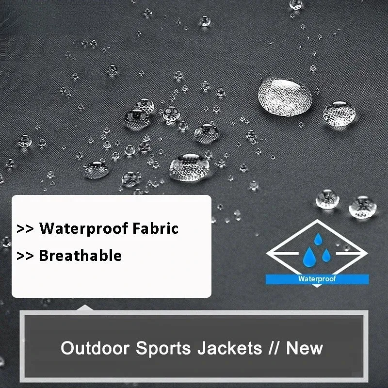 New Young Trend Windproof Jacket Women's Jacket Waterproof Breathable Hooded Jacket Women's Outdoor Blazer And Overcoat Men's