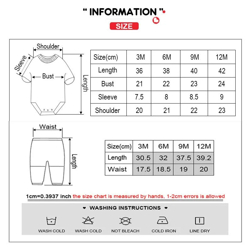 Newborn 6-Piece Bodysuit 4-Piece Pants Sets Baby Toddler Girl Suit Infant Pajama Pure Cotton Sets
