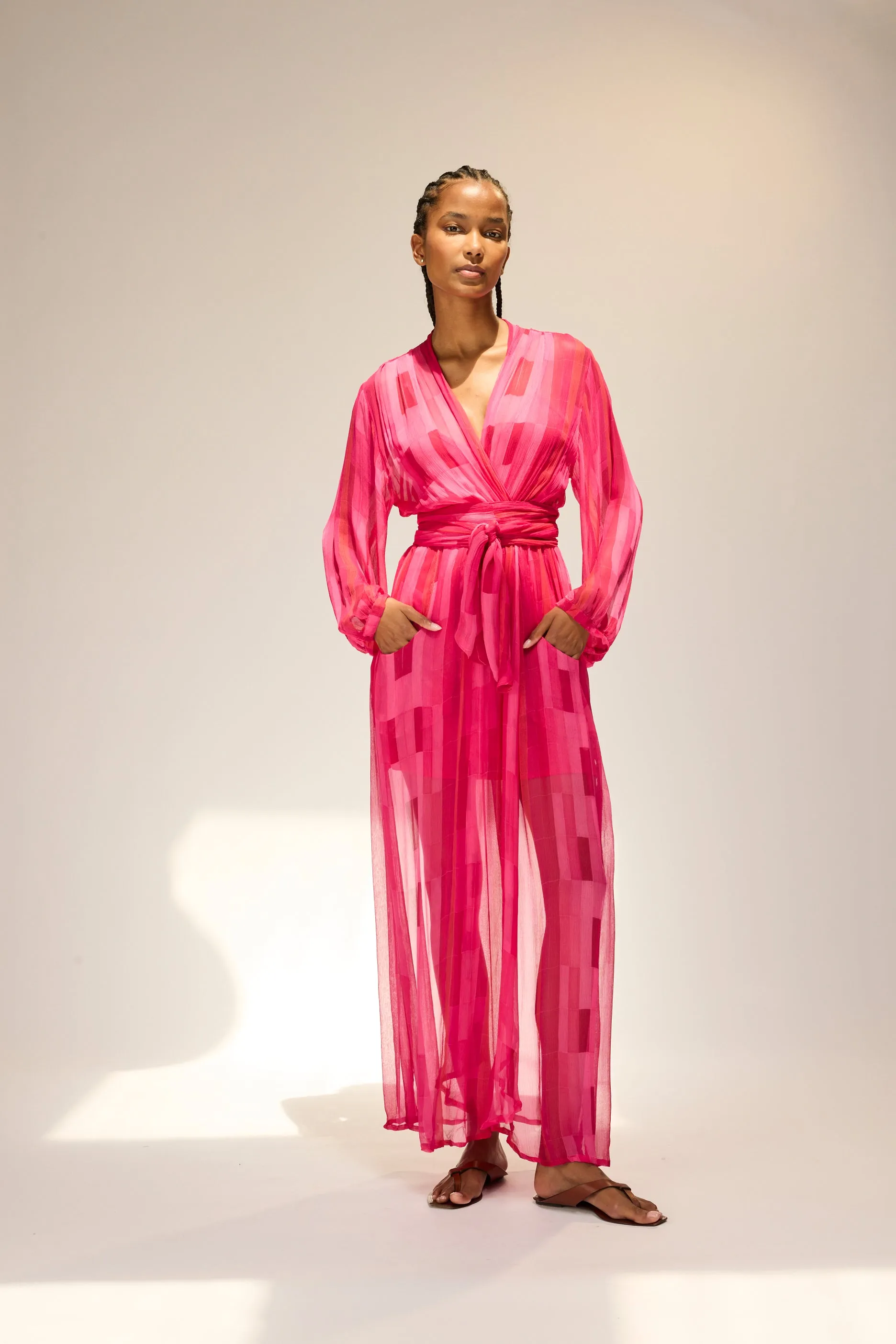 NICO L/S MAXI WITH SASH