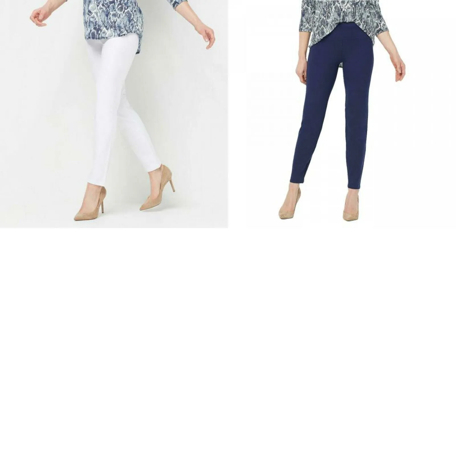 NWT Women With Control Tummy Control TUSHY LIFTER Slim-Leg Pants. A374339 S