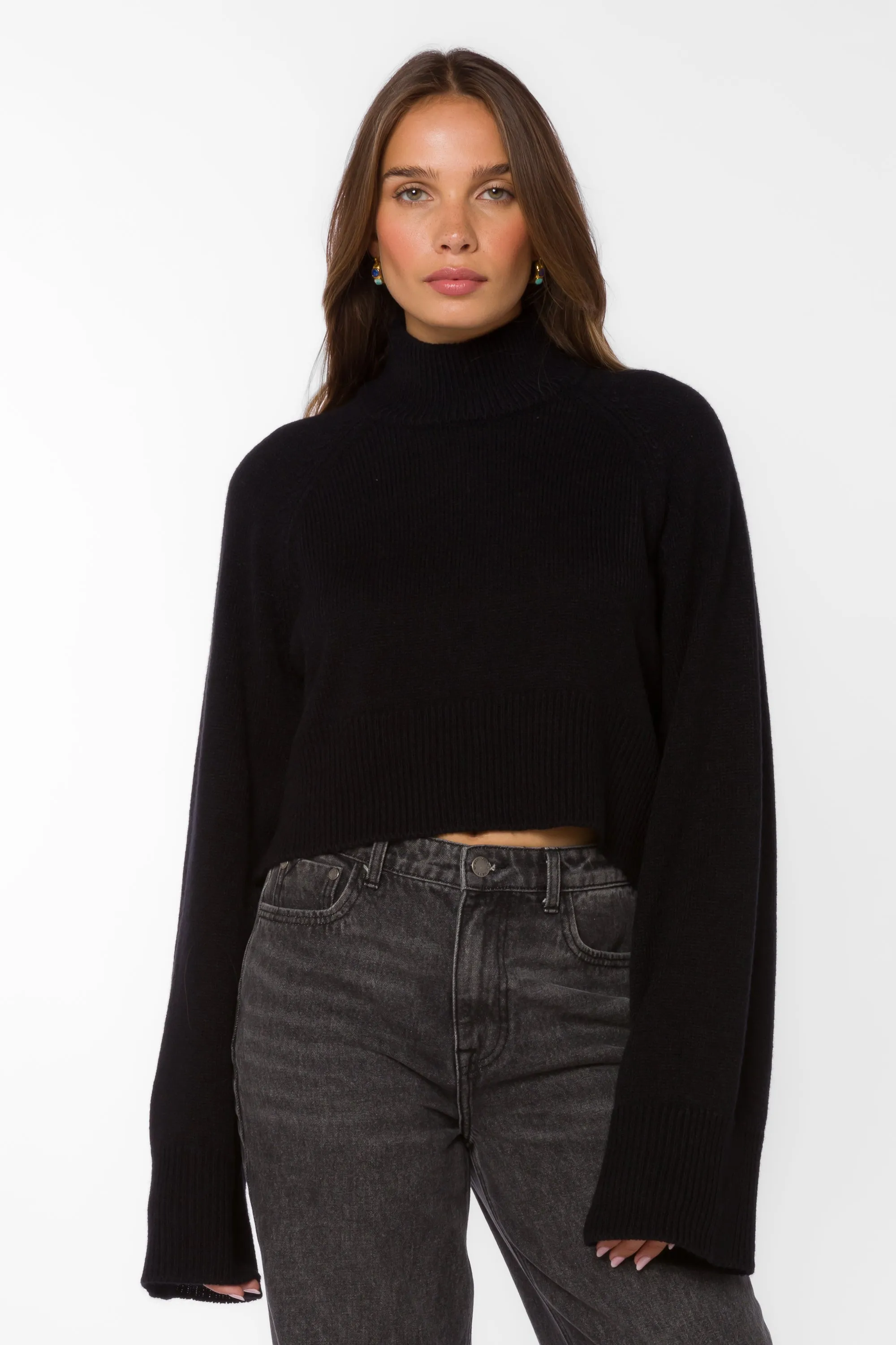 Oaklynn Black Sweater