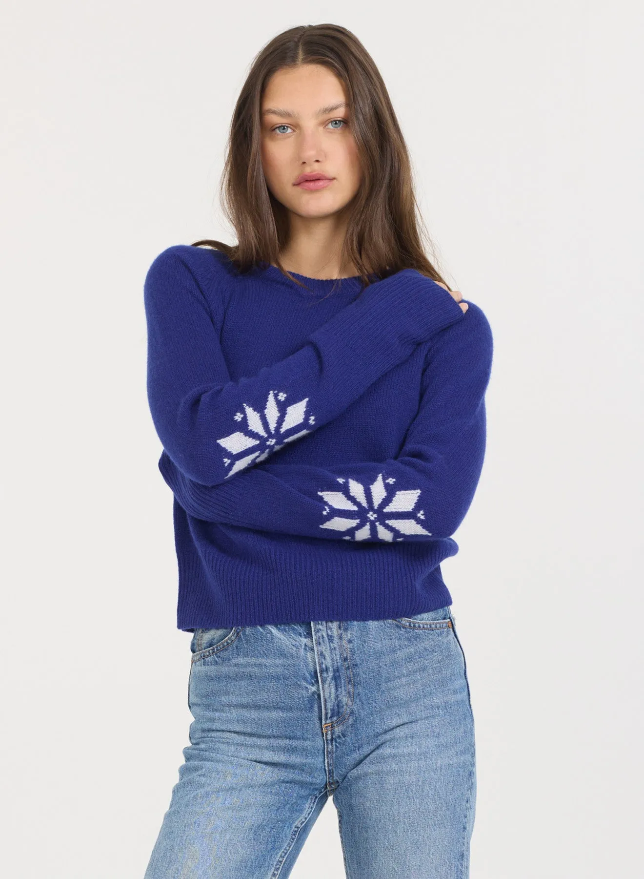 One Grey Day Blakely Cashmere Pullover