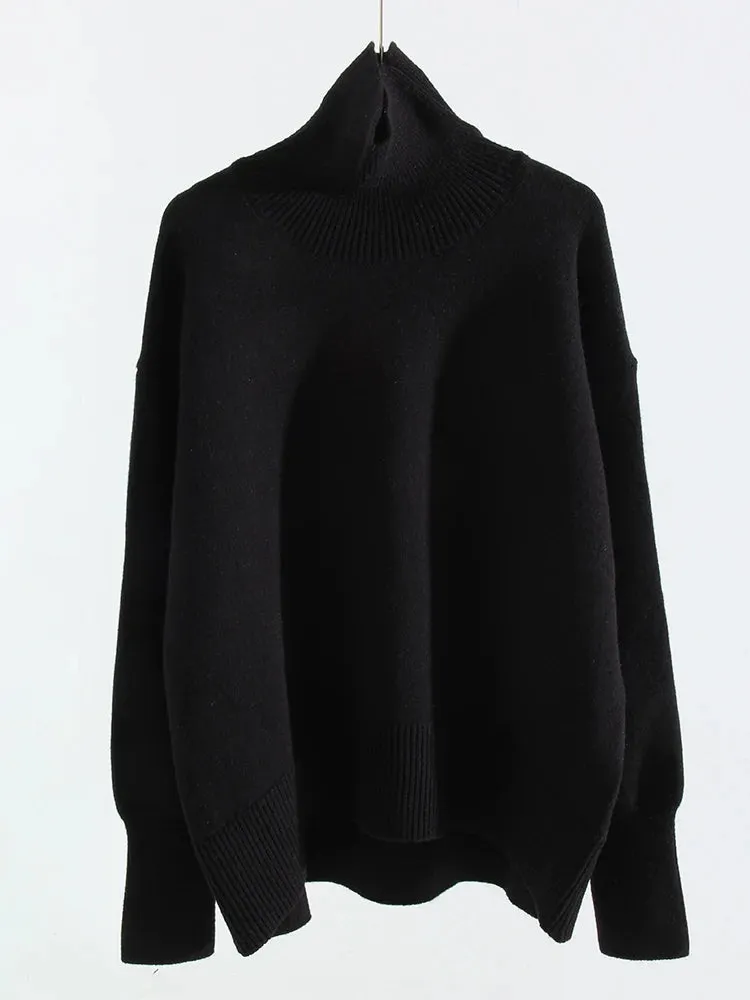 Oversized Turtleneck  Sweater