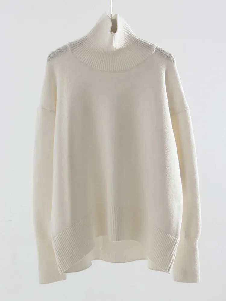 Oversized Turtleneck  Sweater