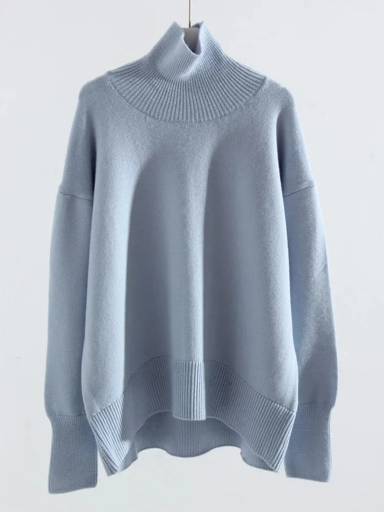 Oversized Turtleneck  Sweater