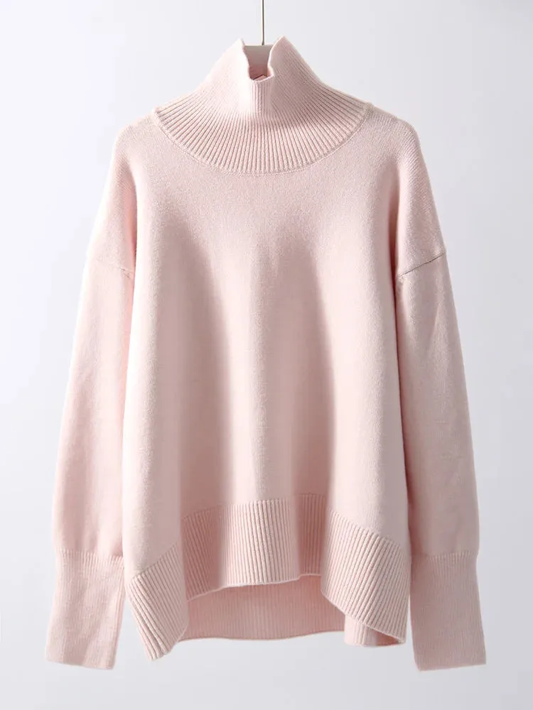 Oversized Turtleneck  Sweater