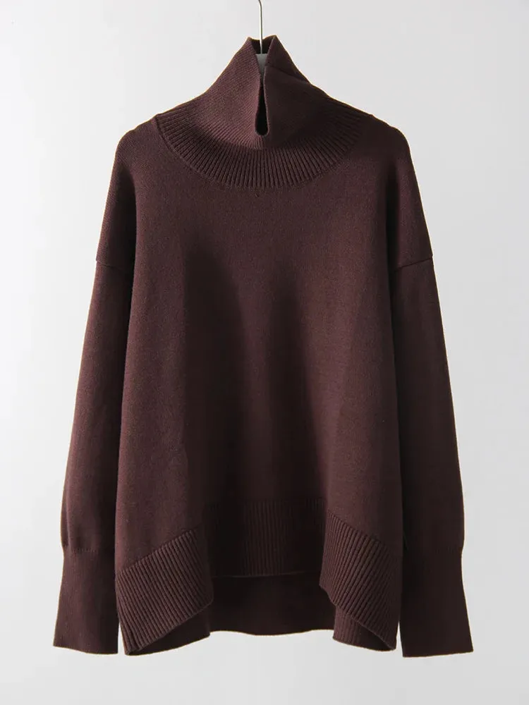 Oversized Turtleneck  Sweater