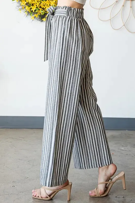 Paper bag Tie Pants