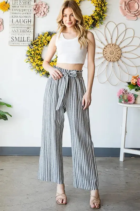 Paper bag Tie Pants