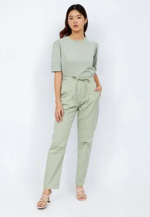 Paperbag Denim Pants