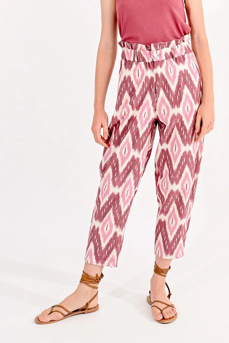 PAPERBAG PANTS IN BATIK