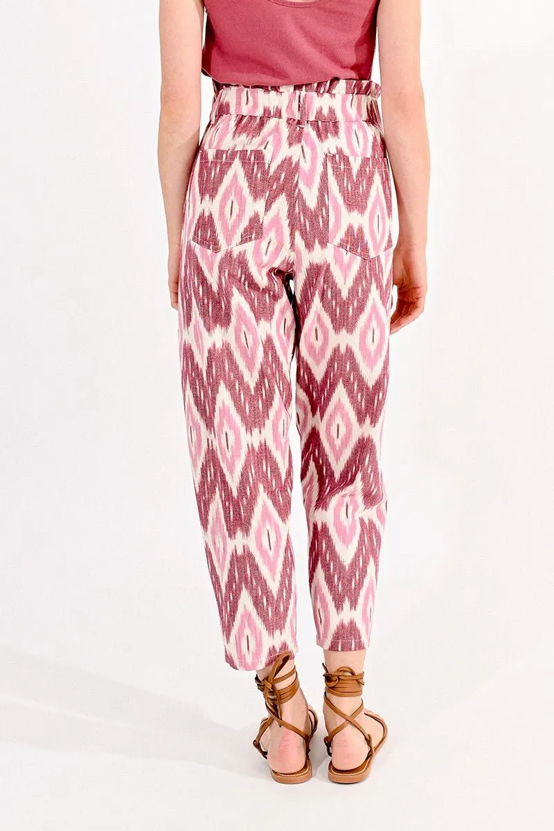 PAPERBAG PANTS IN BATIK