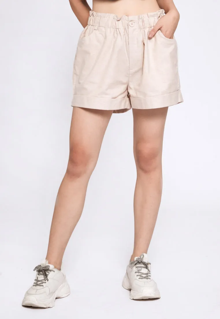 Paperbag Short Pants