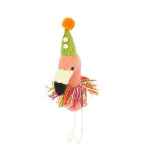Party Animal Flamingo Head Coat Hook