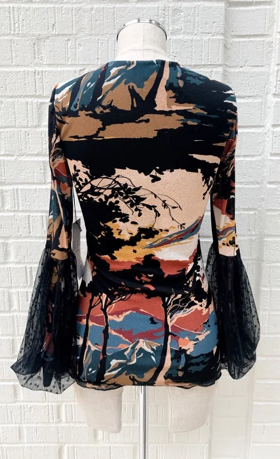 Petit Pois Double Layer Crew Top