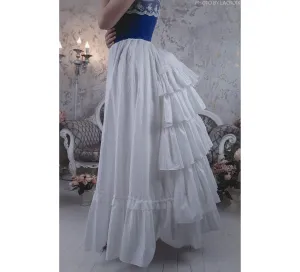 Petticoat victorian bustle skirt