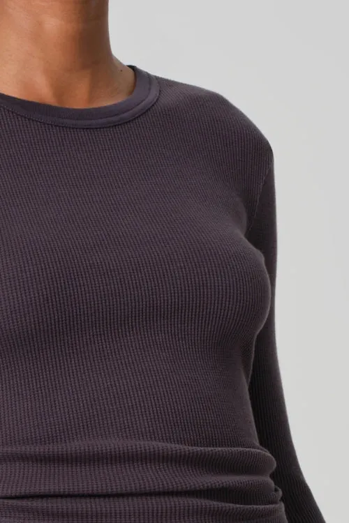 Pilar Crewneck in Charcoal