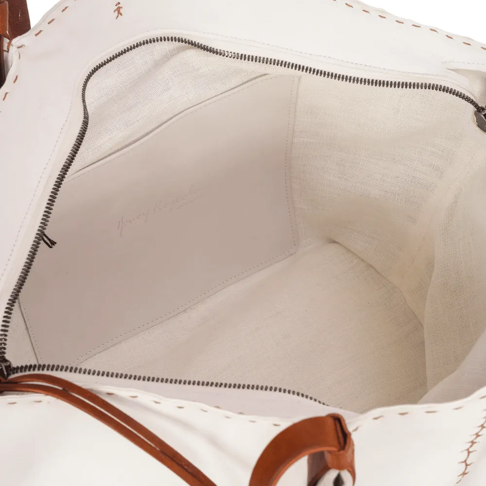 Piramide L Bag in Bianco