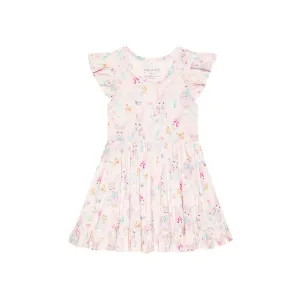 Posh Peanut Clementine Ruffled Twirl Dress