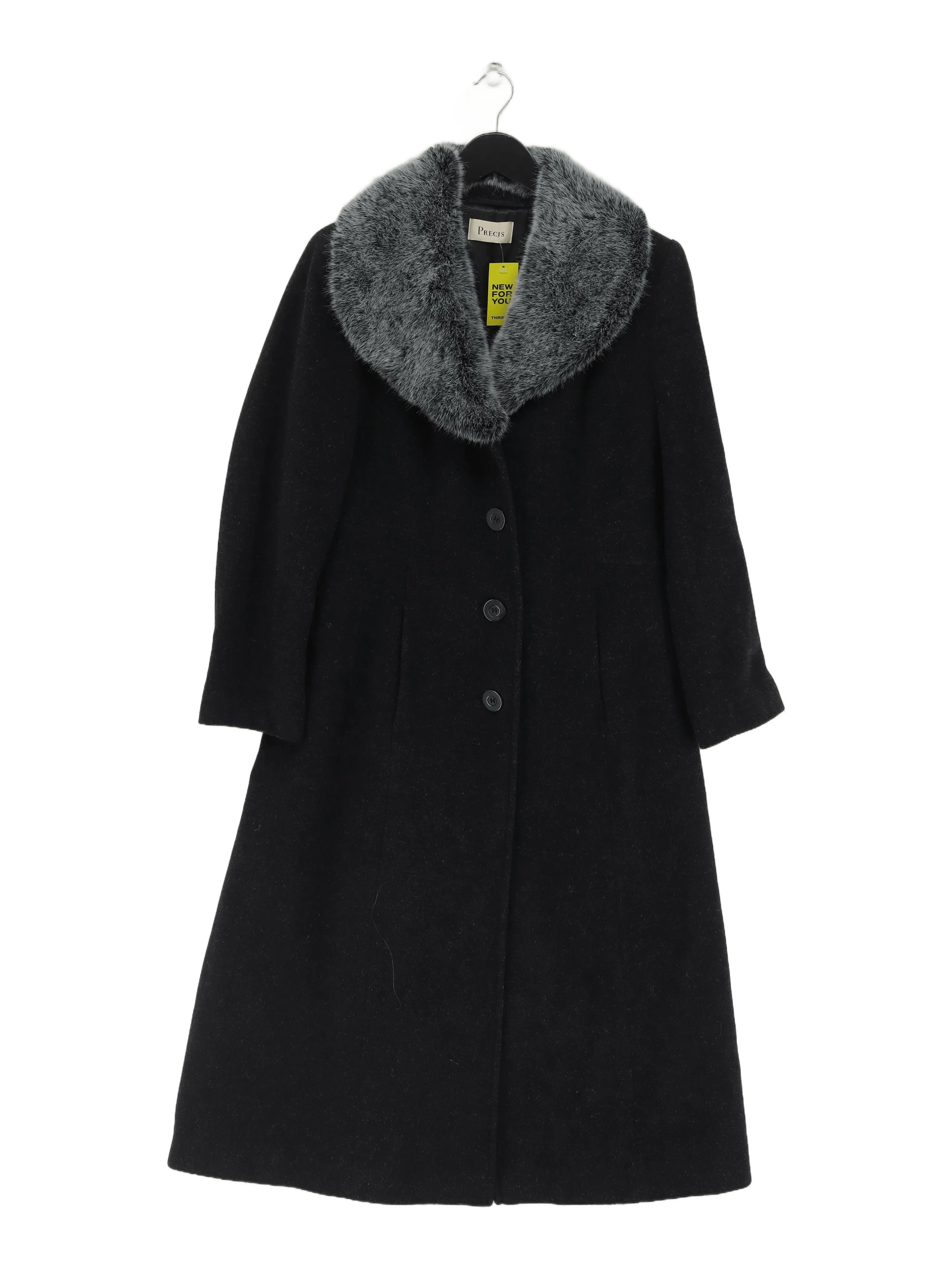 Precis Women's Coat UK 10 Black