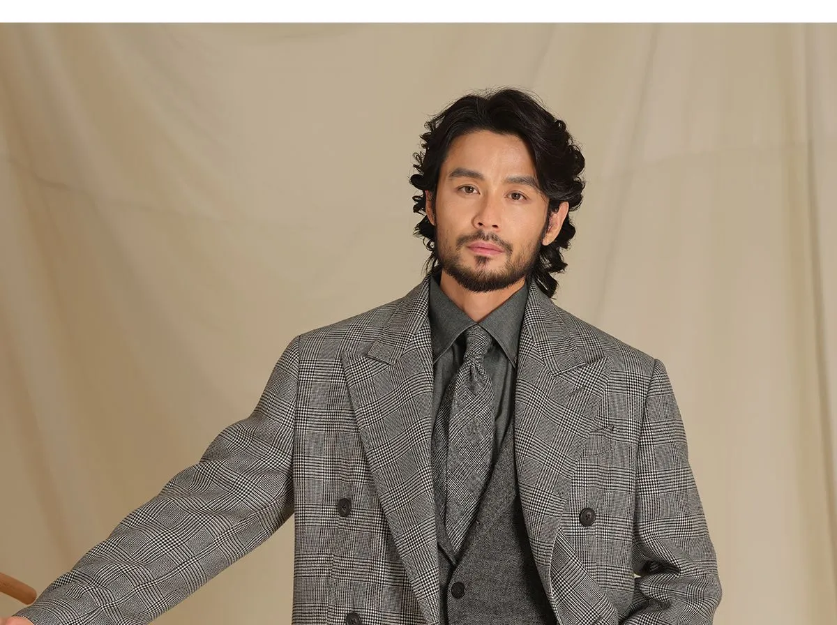 Prince Checkered Chester Coat