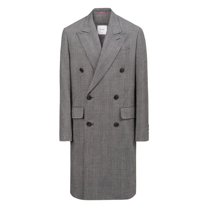 Prince Checkered Chester Coat